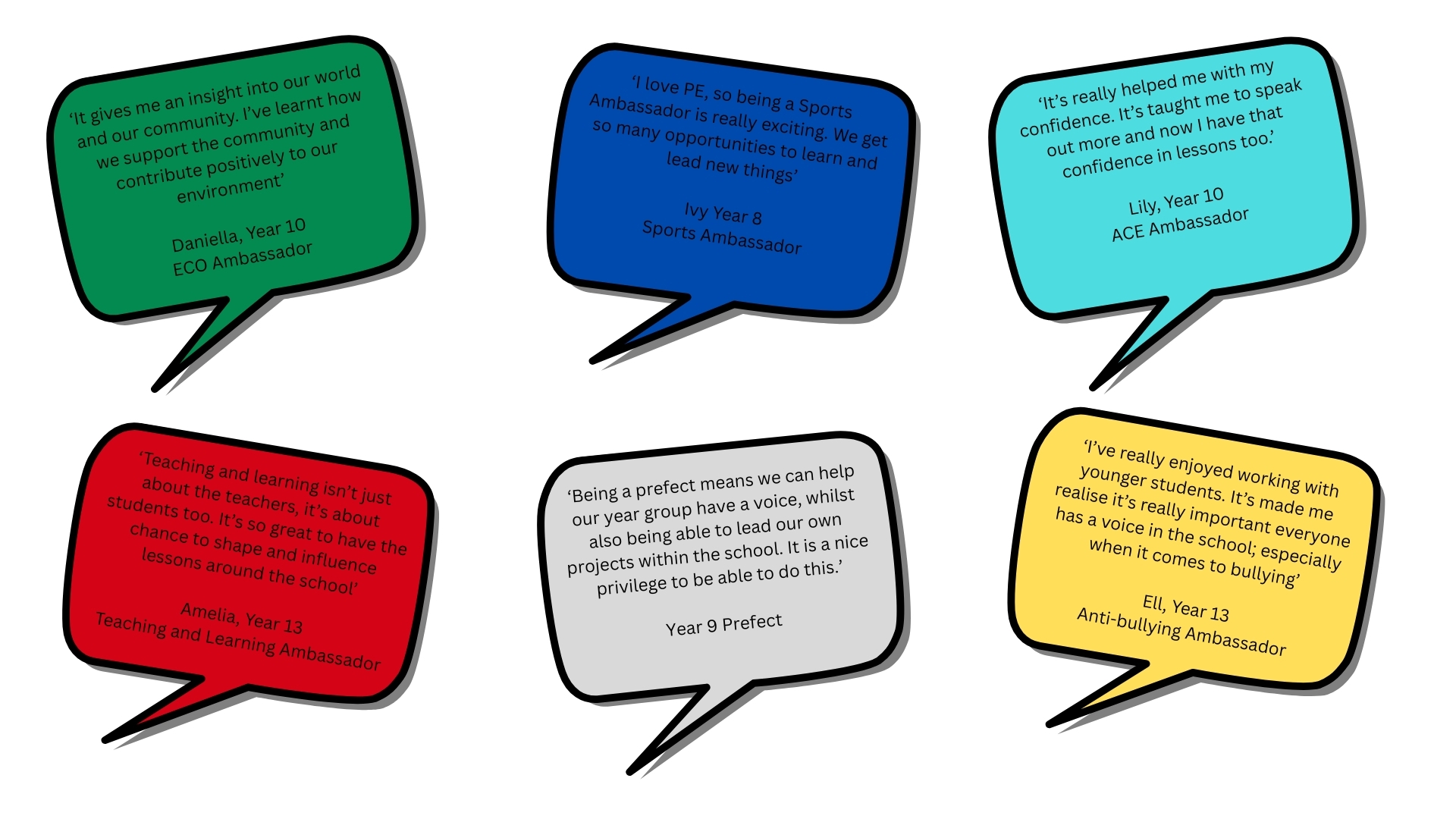 Student Ambassador Testimonials