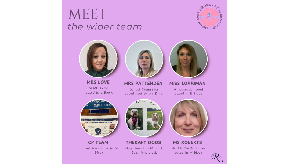 Wellbeing Meet the Team